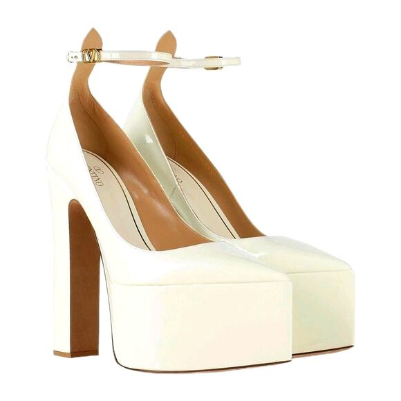 Valentino Shoes - VALENTINO GARAVANI Leather Pump Shoes US10 VLogo .